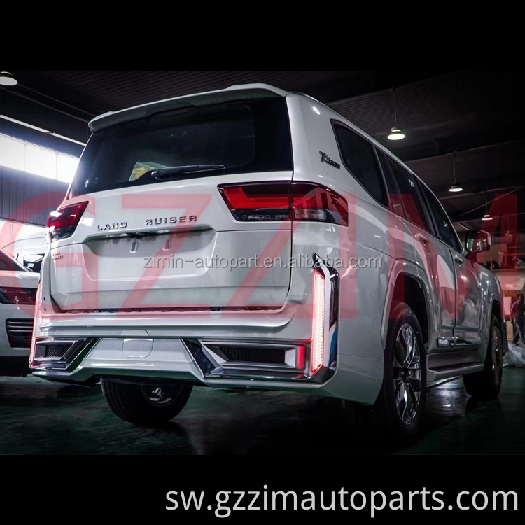 Mbele mpya ya kuwasili na nyuma ya mwili wa kit kwa Land Cruiser LC300